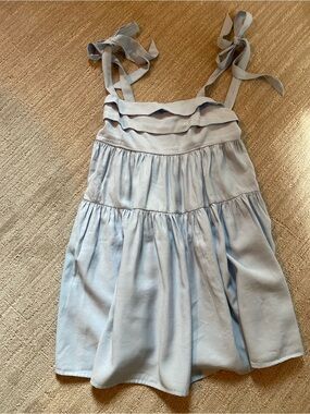 Idem Ditto Light Blue Mini Dress